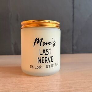 Gold Lid Scented Candle - mom gift